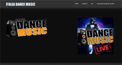 Desktop Screenshot of italiadancemusic.com